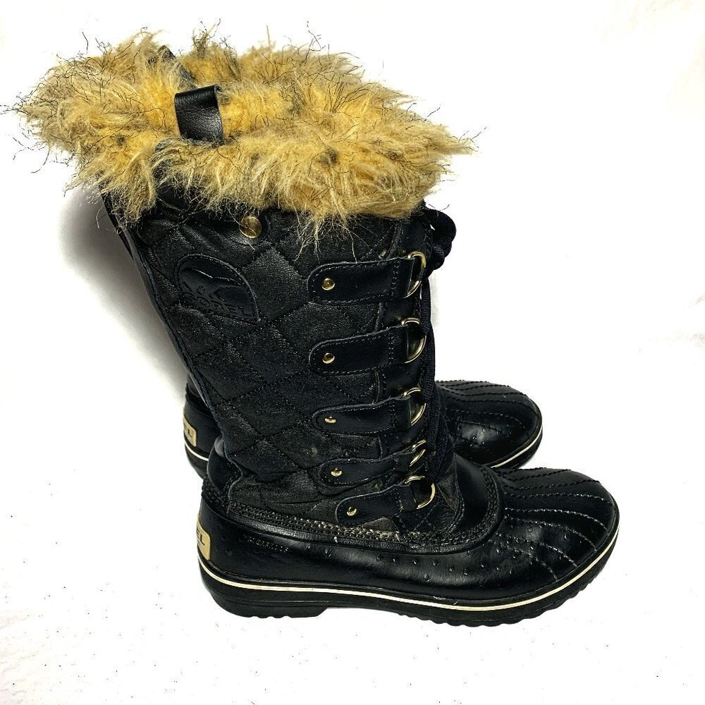 Sorel Women Canvas Tofino II Boots Women Size 9 - Picture 3 of 9